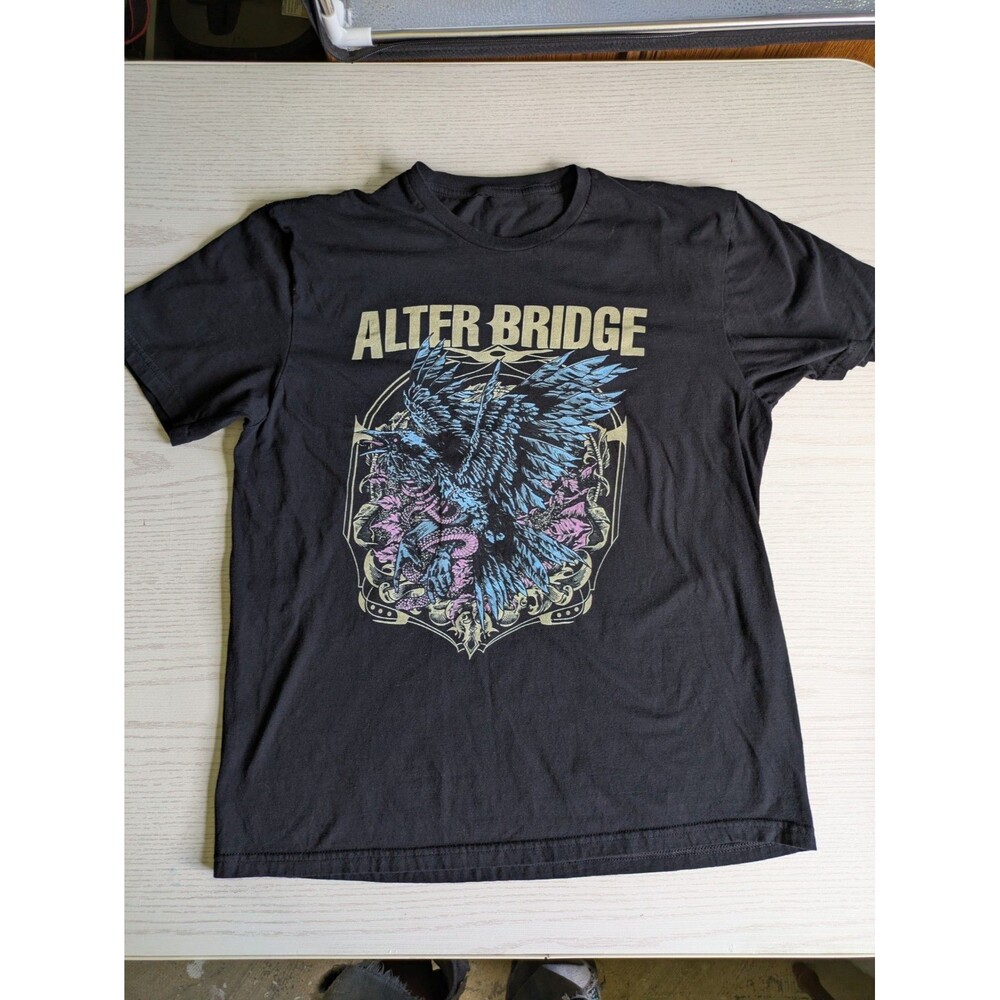 Alter Bridge Band Short Sleeve Black T-Shirt size M/L